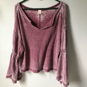 free people hippie/boho style loose top
